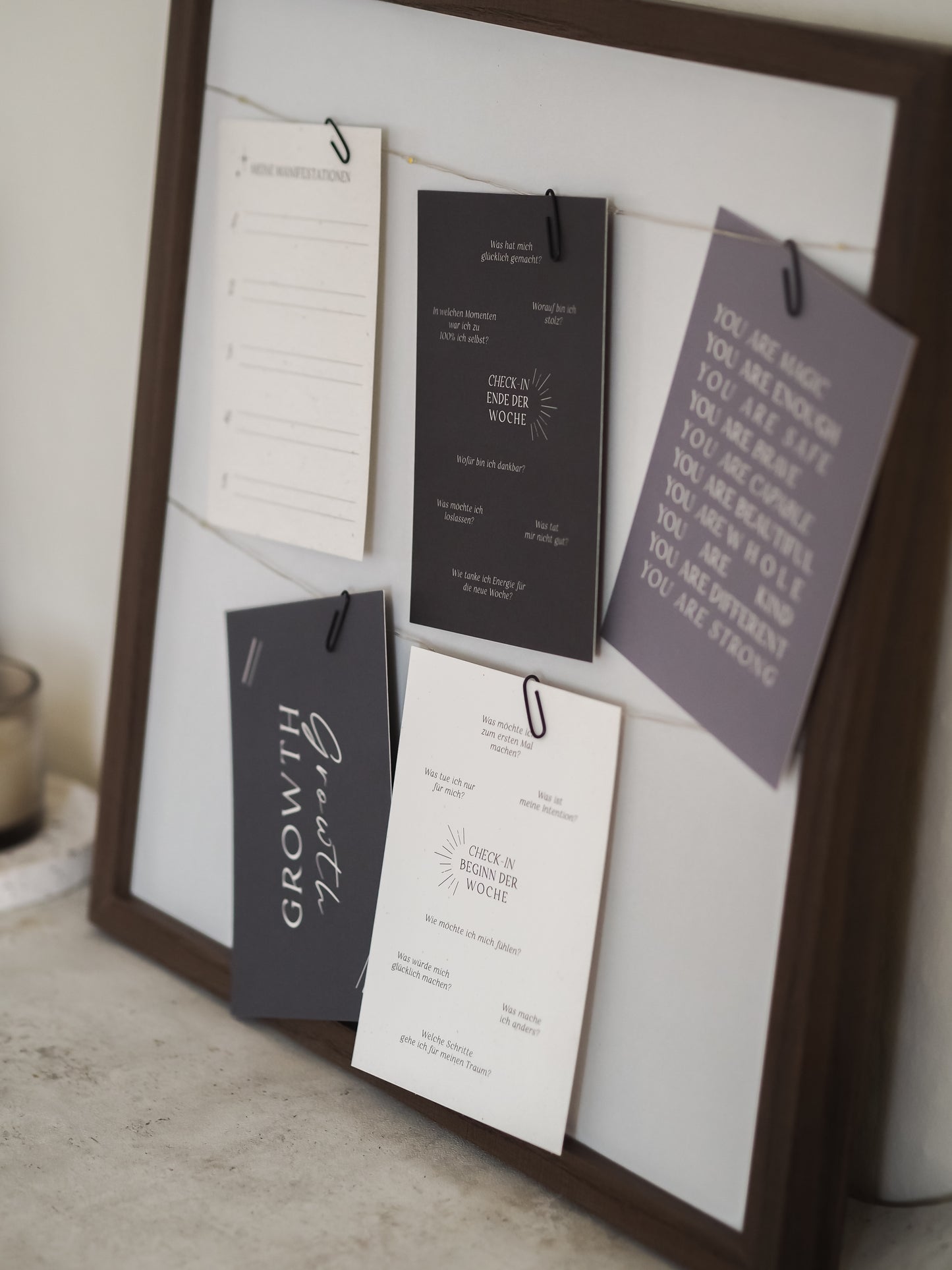 Mindset Postkarten Set